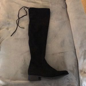 Black over the knee boots. Size 8